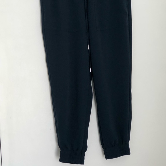 25. Ann Taylor, Dark Aqua Green, Work Wear Jogger with Drawstring - Picture 3 of 13